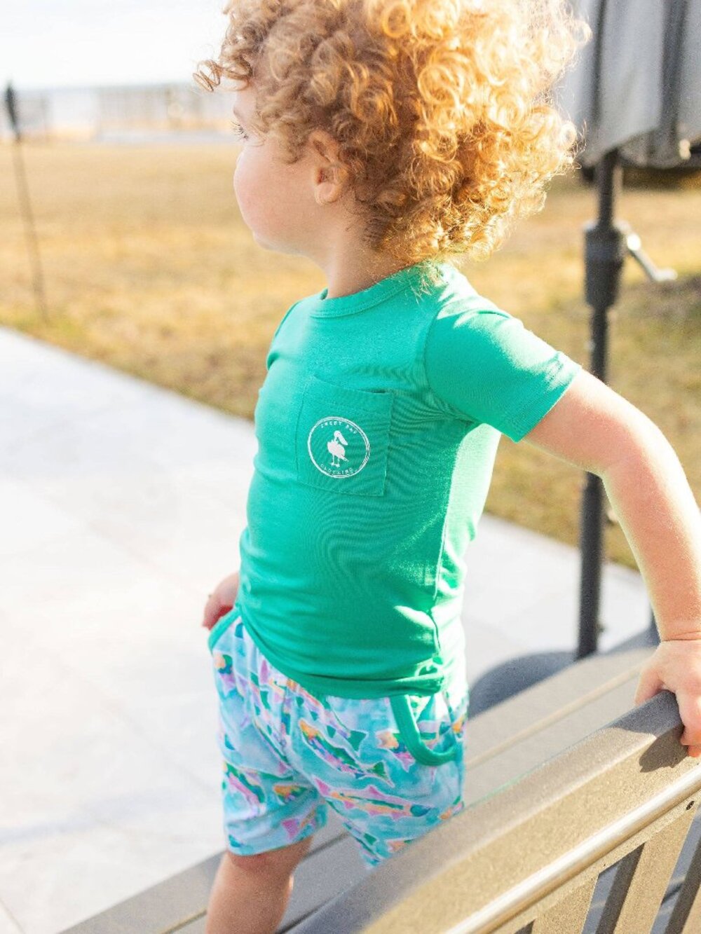 Green Pocket Logo T-shirt